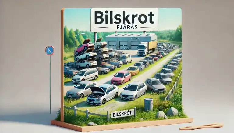 Effektiv & hållbar bilskrot i Fjärås