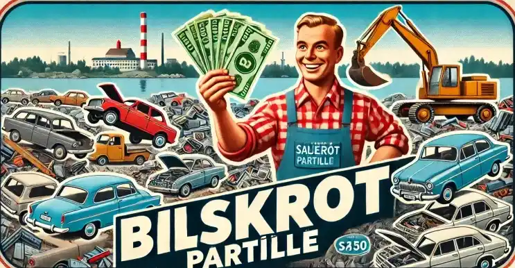 Varierat utbud på bilskrot i Partille